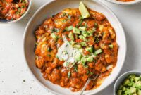 Keto Chicken Enchilada Bowl Keto Chicken Enchilada Bowl: A Flavorful Twist on Mexican Cuisine